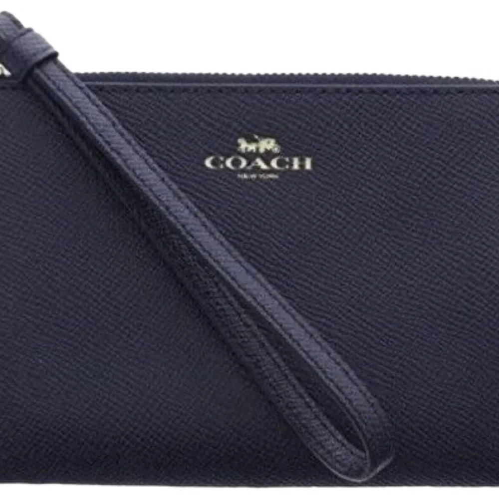 Coach crossgrain leather